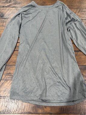 Long Sleeve Womens Tee - Gray